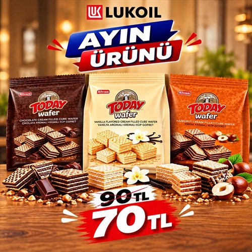 Lukoil Marketlerde Ayın Ürünü : Today Wafer
